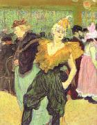  Henri  Toulouse-Lautrec Clowness Cha-u-Kao oil painting
